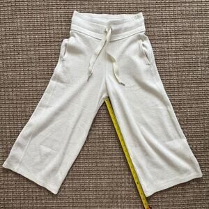 💥SALEC&C California Cream Knit Cropped Lounge Pants XS